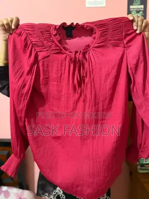 Soft silk top stylish elegant.