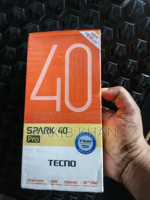 Tecno Spark 40 Pro 128 GB Black