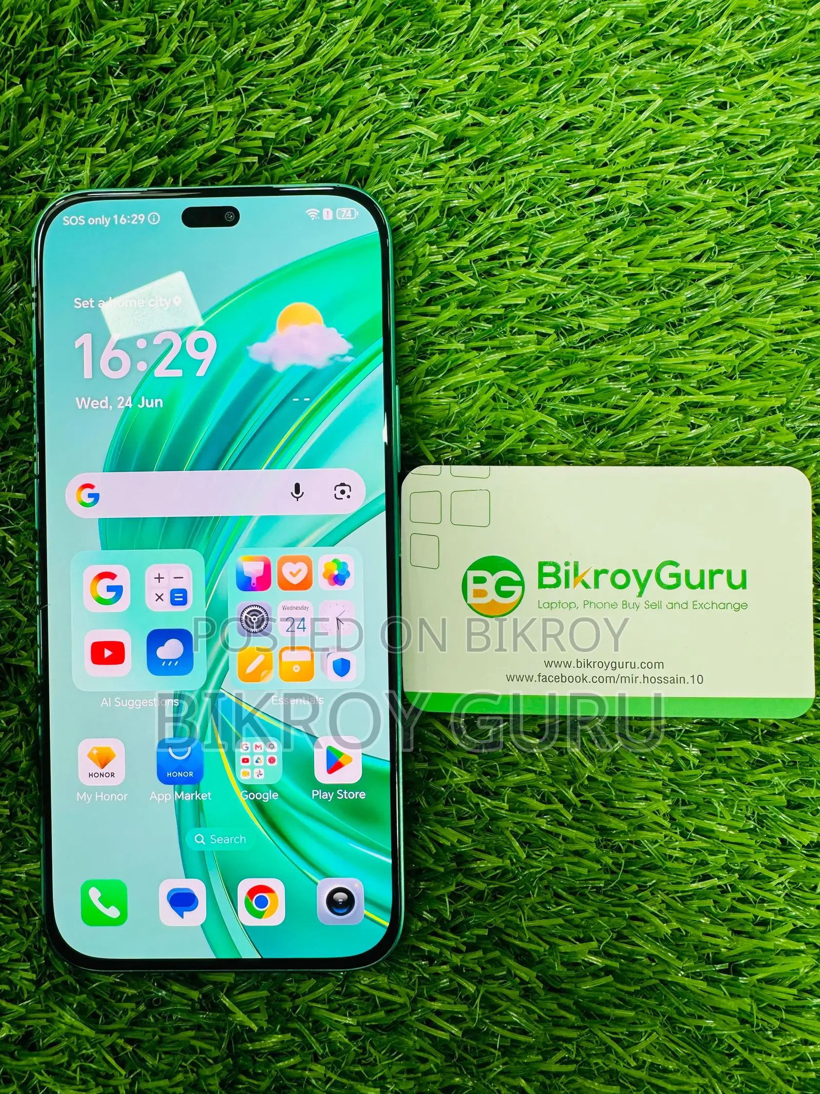 Honor X8b 512 GB Green
