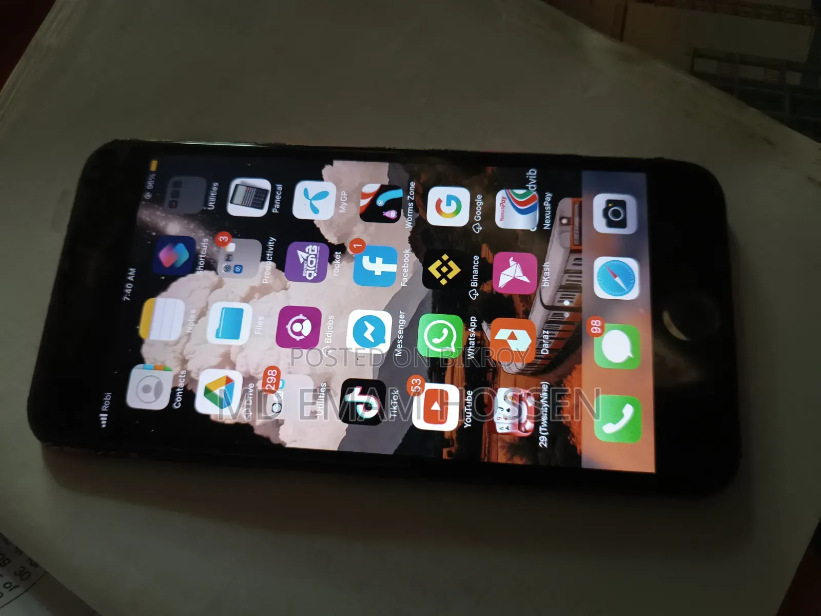 অ্যাপল আইফোন ৭ প্লাস ৩২ জিবি ব্ল্যাক