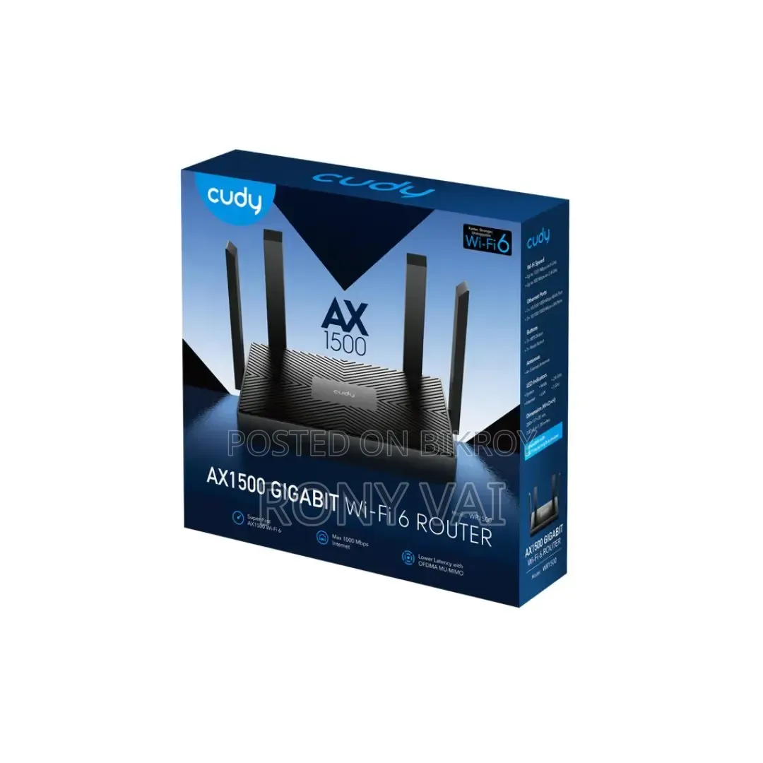 Cudy Ax 1500 Wifi 6 Routar