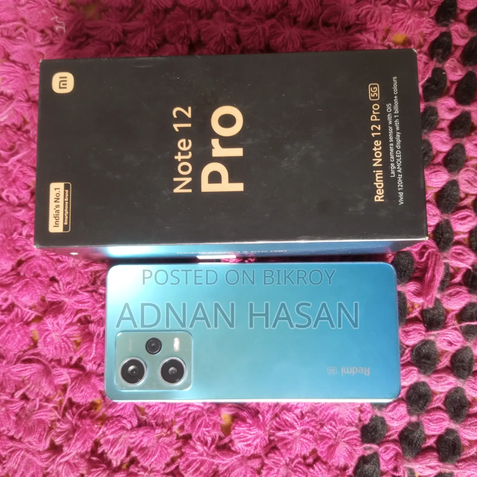 Xiaomi Redmi Note 12 Pro 5G ১২৮ জিবি ব্লু
