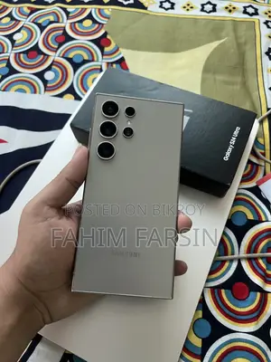 স্যামসাং গ্যালাক্সি এস২৪ আল্ট্রা ২৫৬ জিবি সিলভার