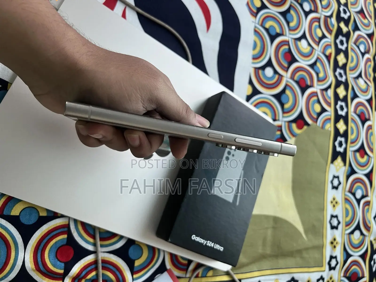 স্যামসাং গ্যালাক্সি এস২৪ আল্ট্রা ২৫৬ জিবি সিলভার