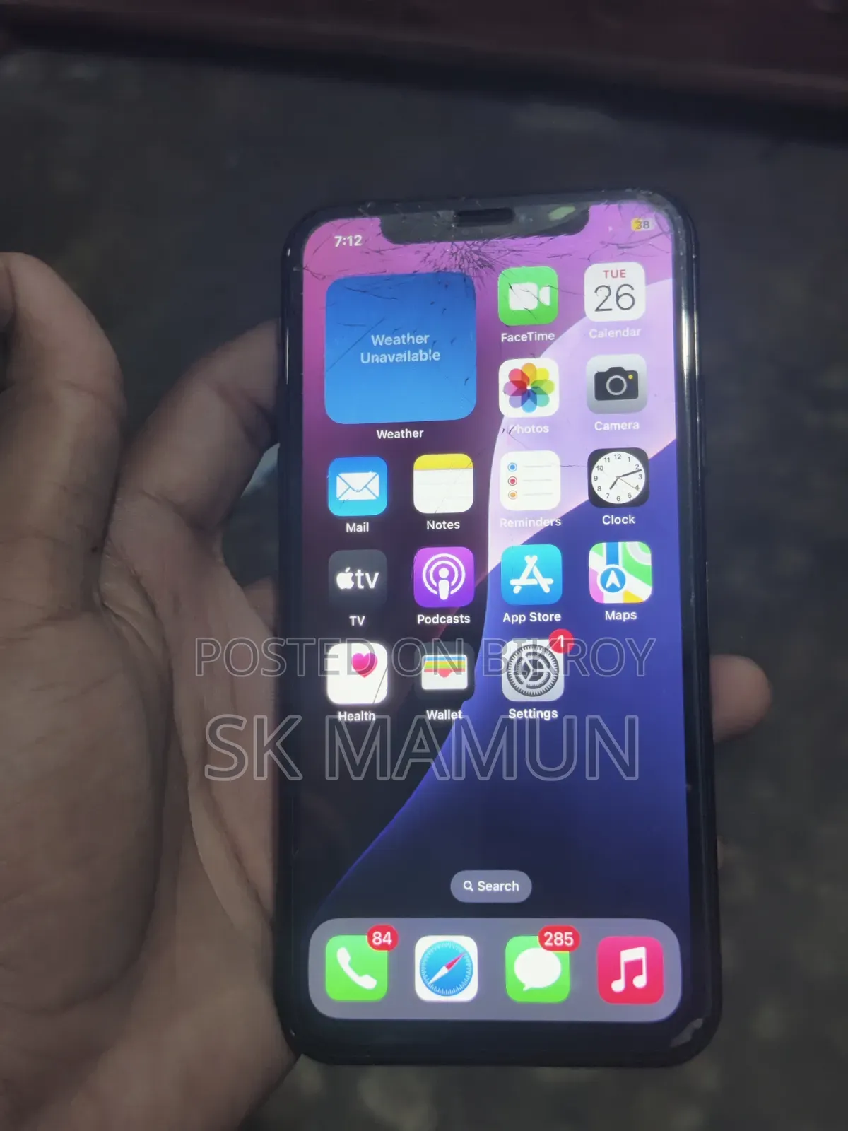Apple iPhone XS 64 GB Black