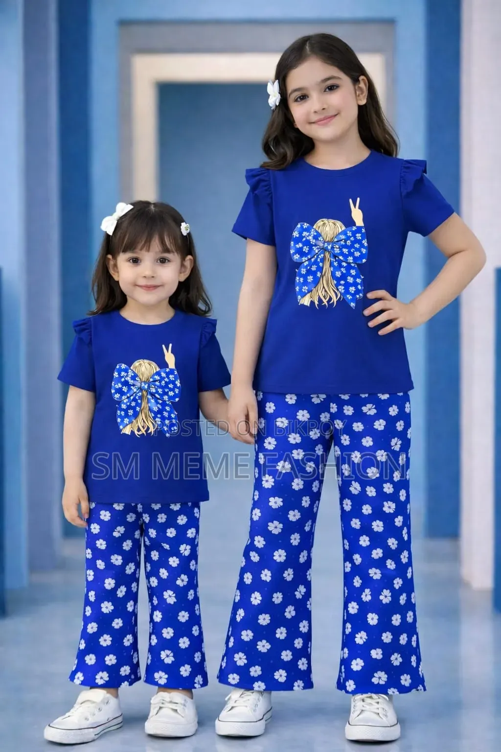 Half Sleeve T-shirt And Pant Set
