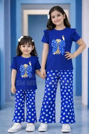 Half Sleeve T-shirt And Pant Set