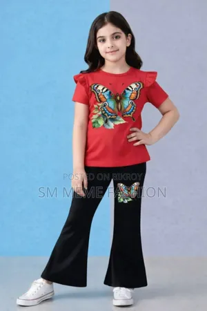 Half Sleeve T-shirt And Pant Set
