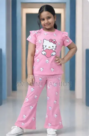 Half Sleeve T-shirt And Pant Set