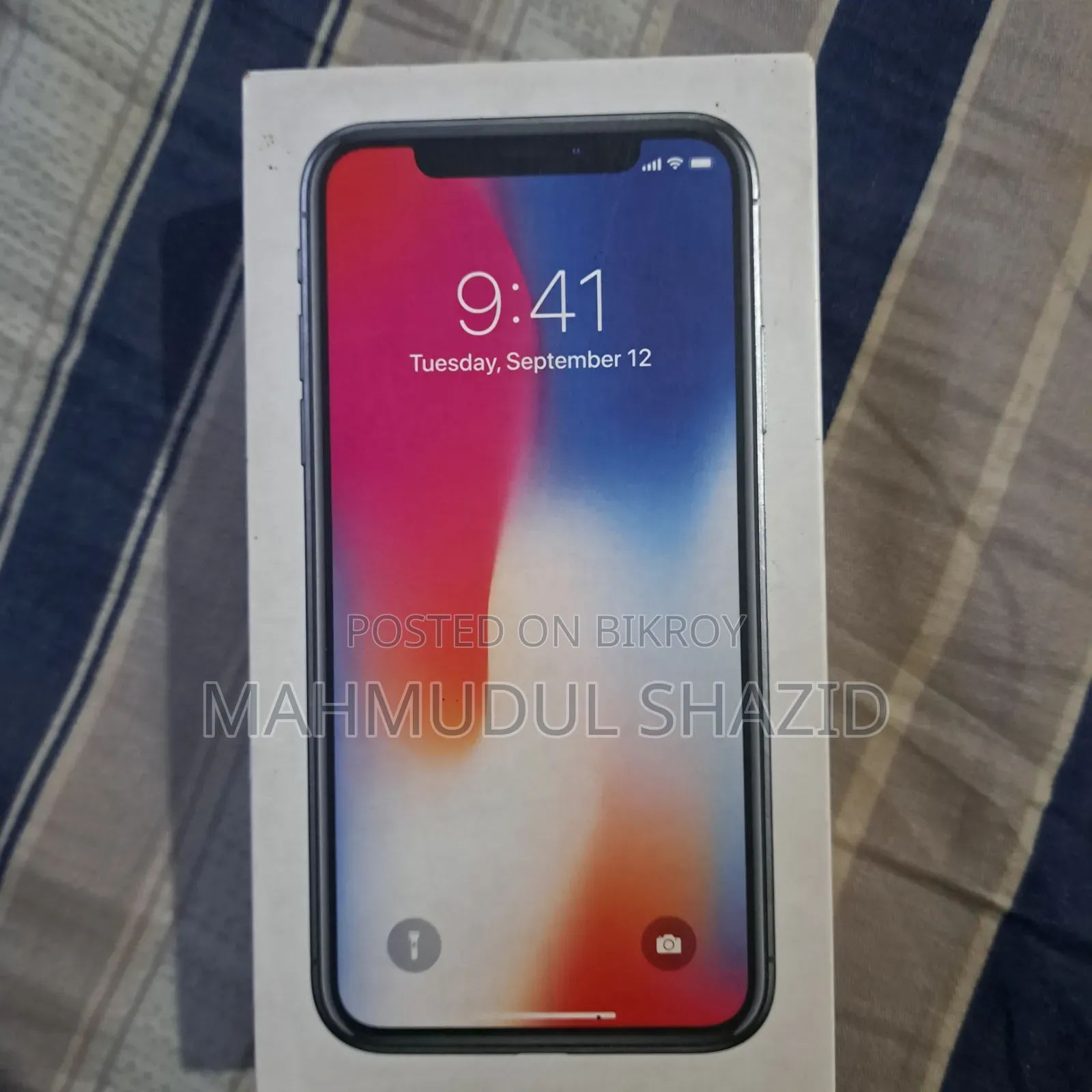 Apple iPhone X 256 GB Gray