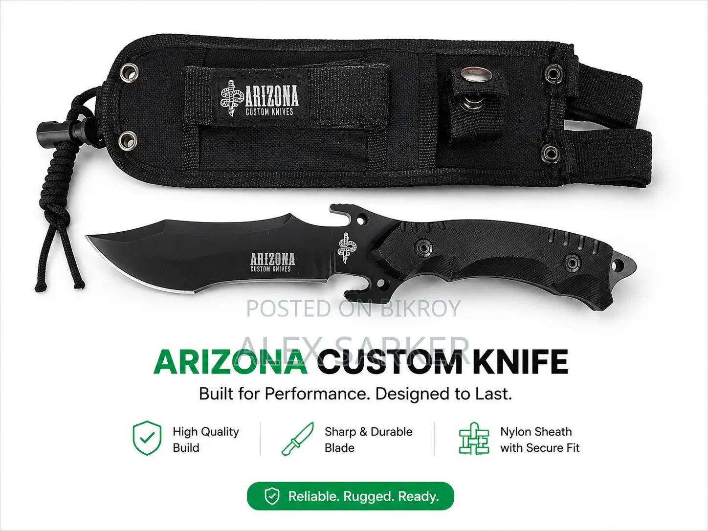 Very High Quality Arizona Kitchen Knife