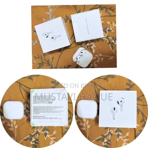 নয়েজ ক্যানসেলিং সহ এয়ারপডস ৪