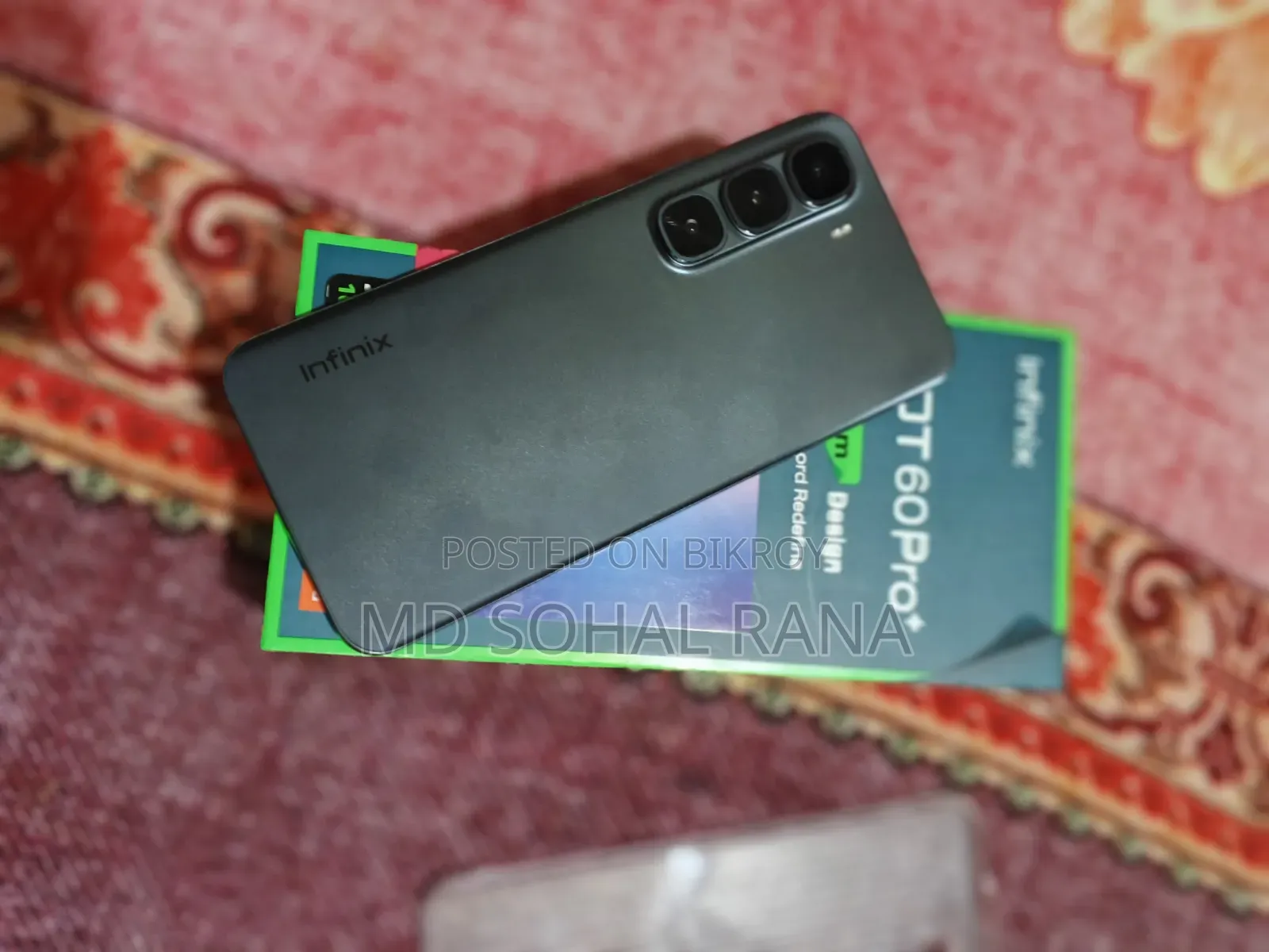New Infinix Hot 60 Pro+ 256 GB Black