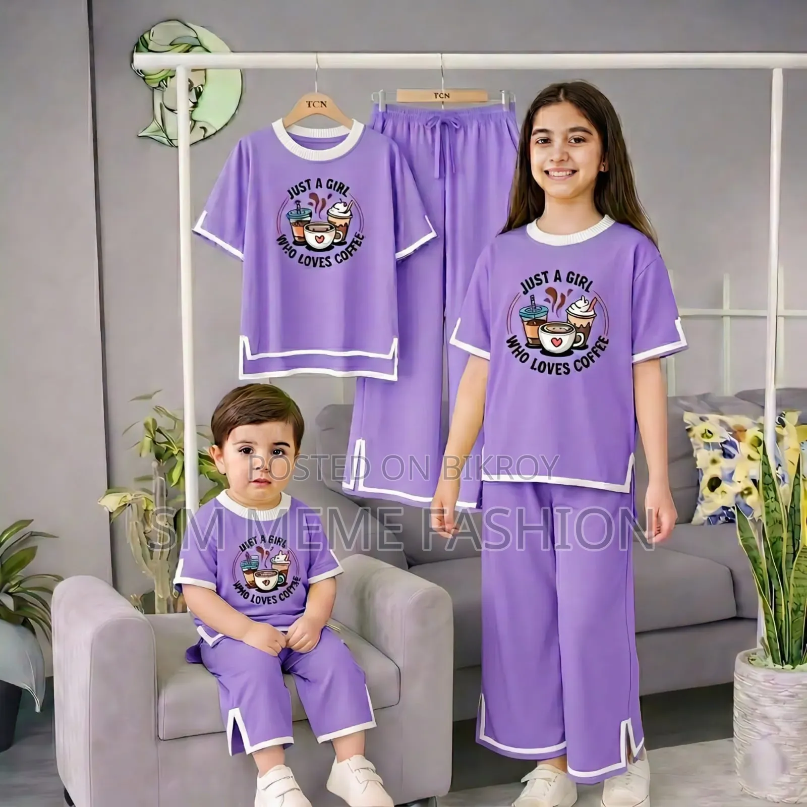 Half Sleeve T-shirt And Pant Set