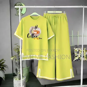 Half Sleeve T-shirt And Pant Set