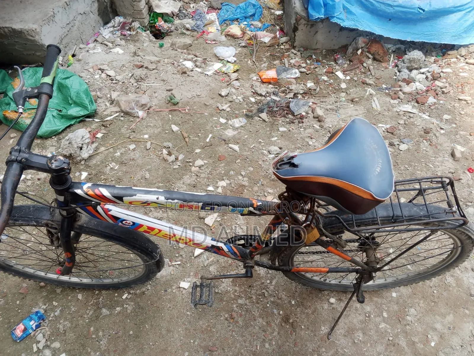 This bicycle is for sale