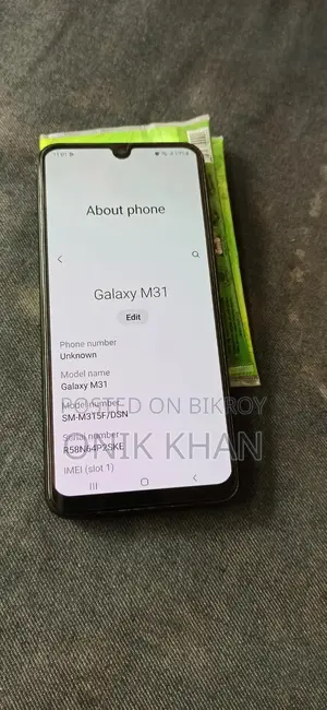 Samsung Galaxy M31 128 GB Black