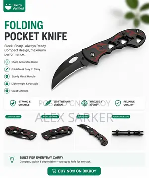 High Quality Foldable Kitchen Knife