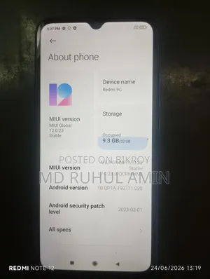 Xiaomi Redmi 9C 32 GB Red