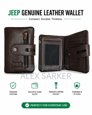 Leather Moneybag Jeep