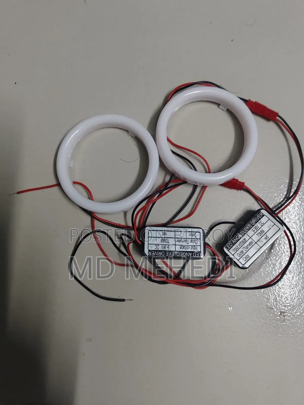 Red LED Ring Light