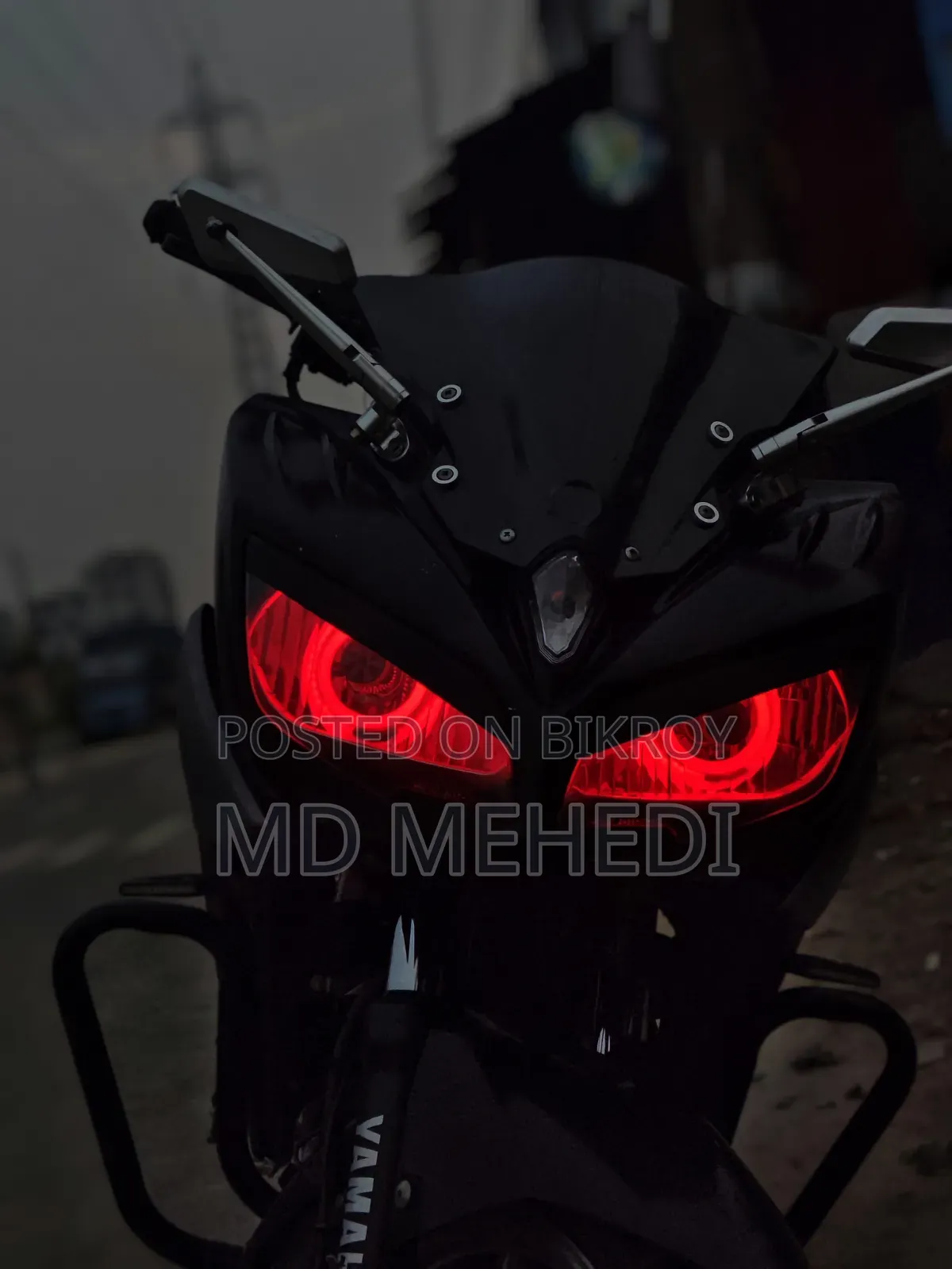 Red LED Ring Light