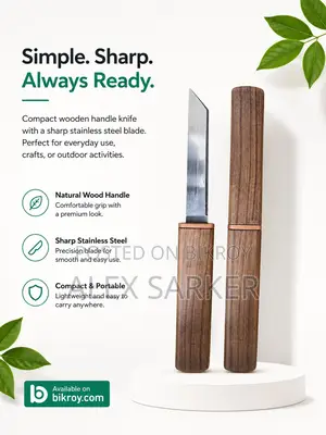 Wooden Kitchen Knife