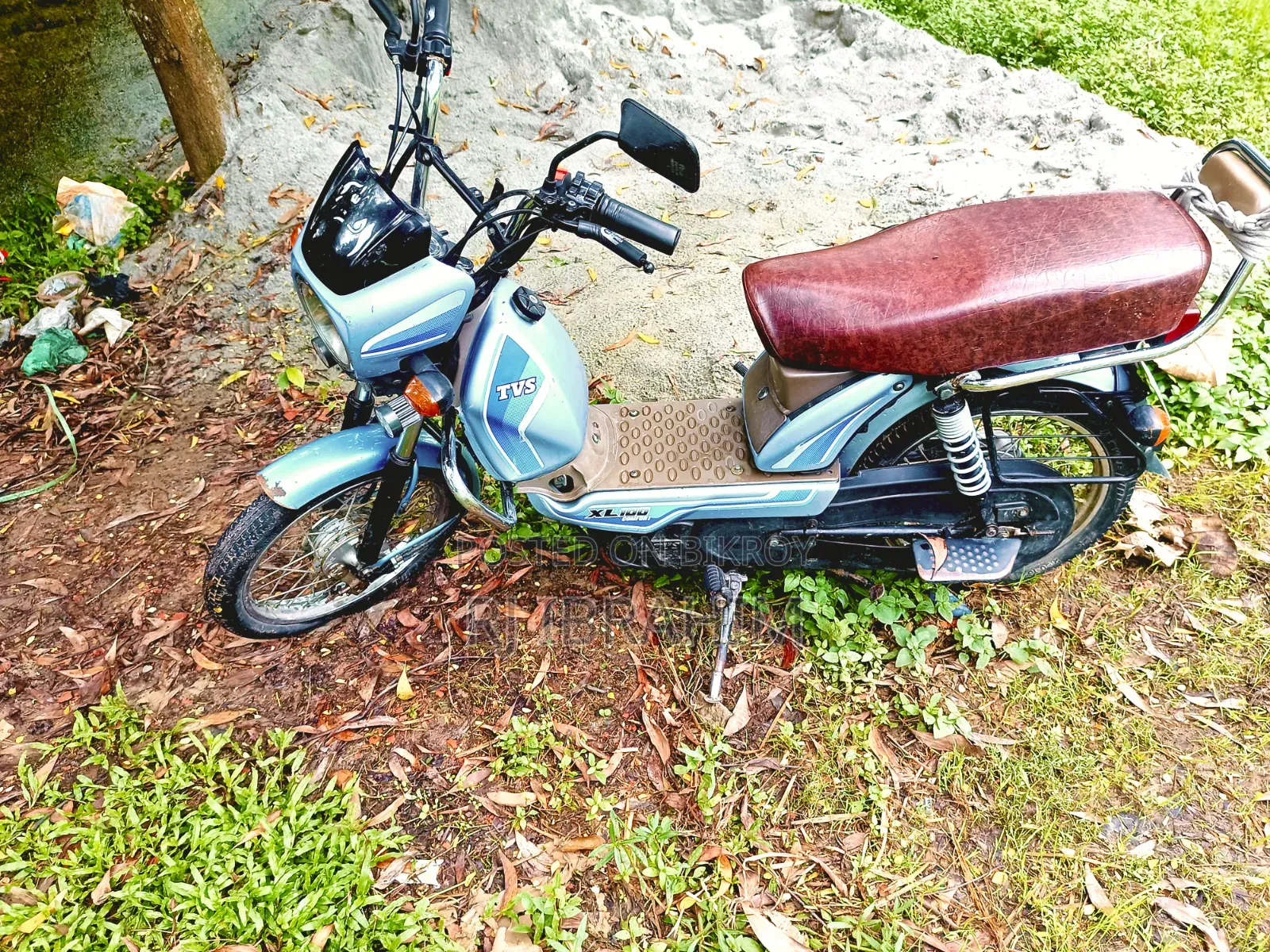 TVS XL 100 2023 Blue