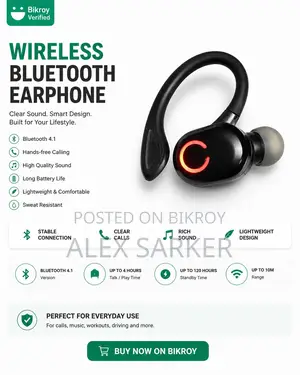 Wireless Mini Single Ear Bluetooth