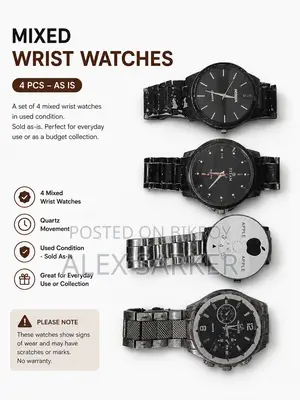 Combo Package 4 Used Watch