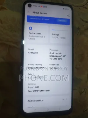OnePlus Nord CE 2 5G 128 GB Purple
