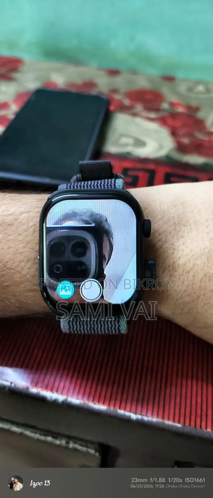 Smart Watch Sim + Camera