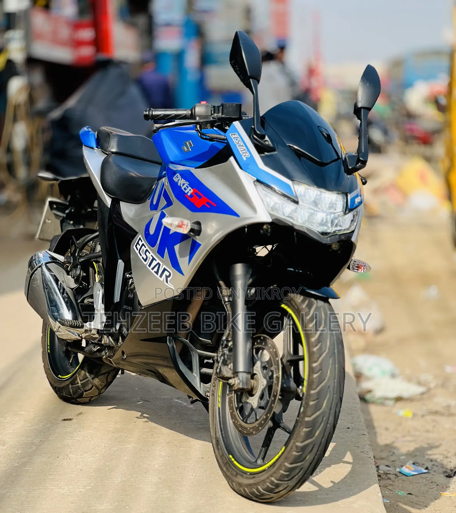 Suzuki Gixxer SF FI 2023 Blue