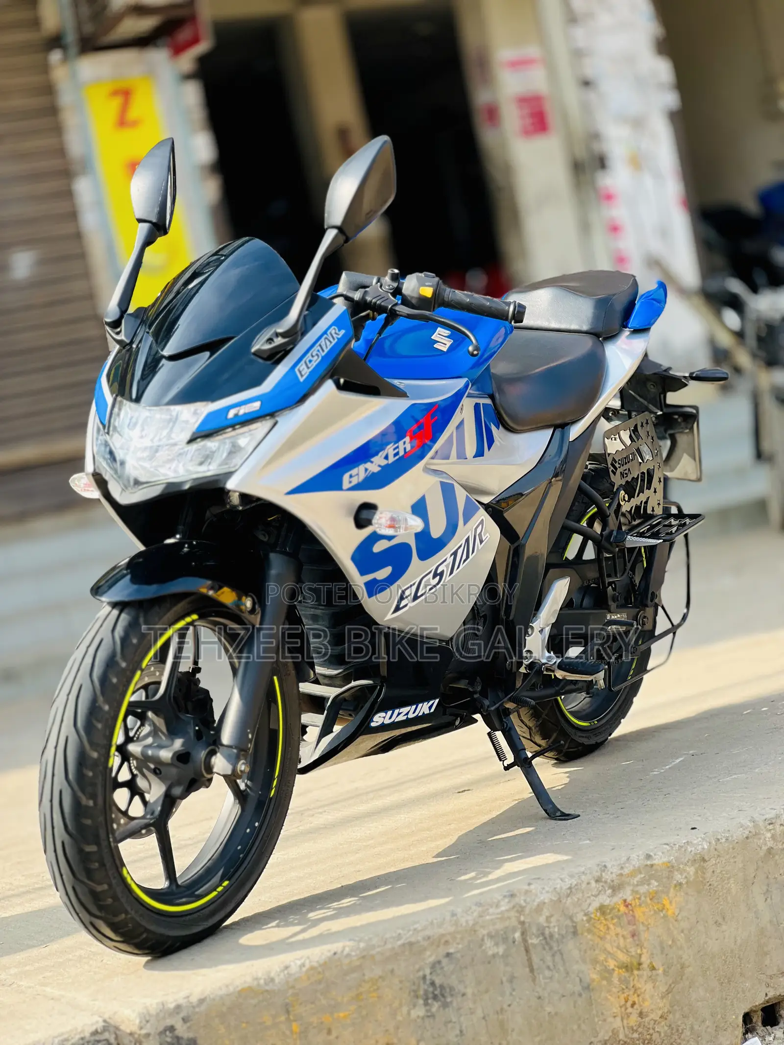 Suzuki Gixxer SF FI 2023 Blue