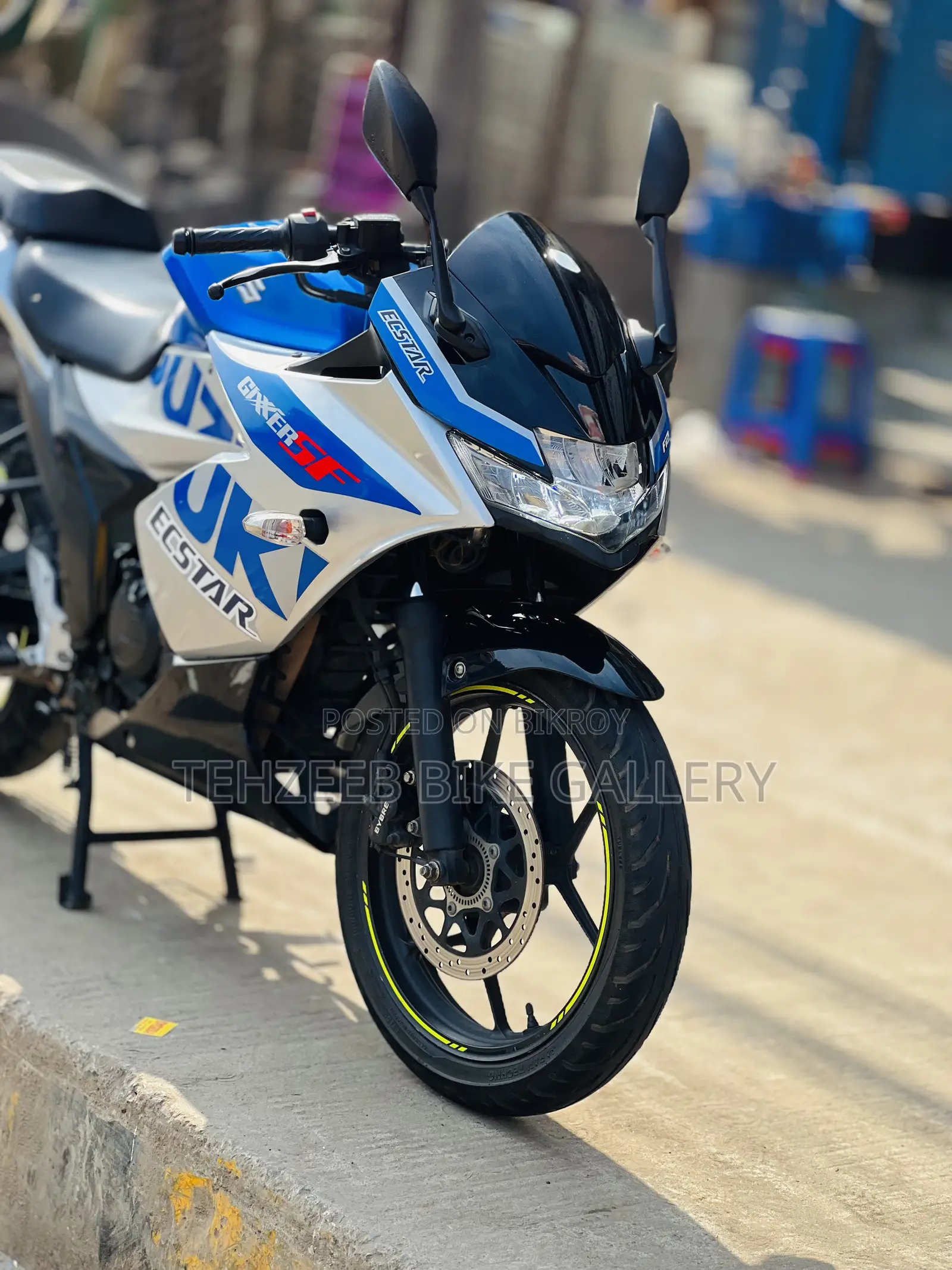 Suzuki Gixxer SF FI 2023 Blue