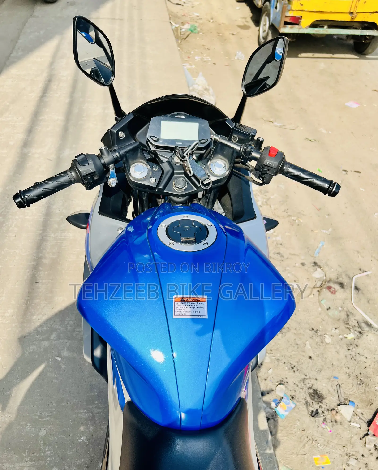 Suzuki Gixxer SF FI 2023 Blue