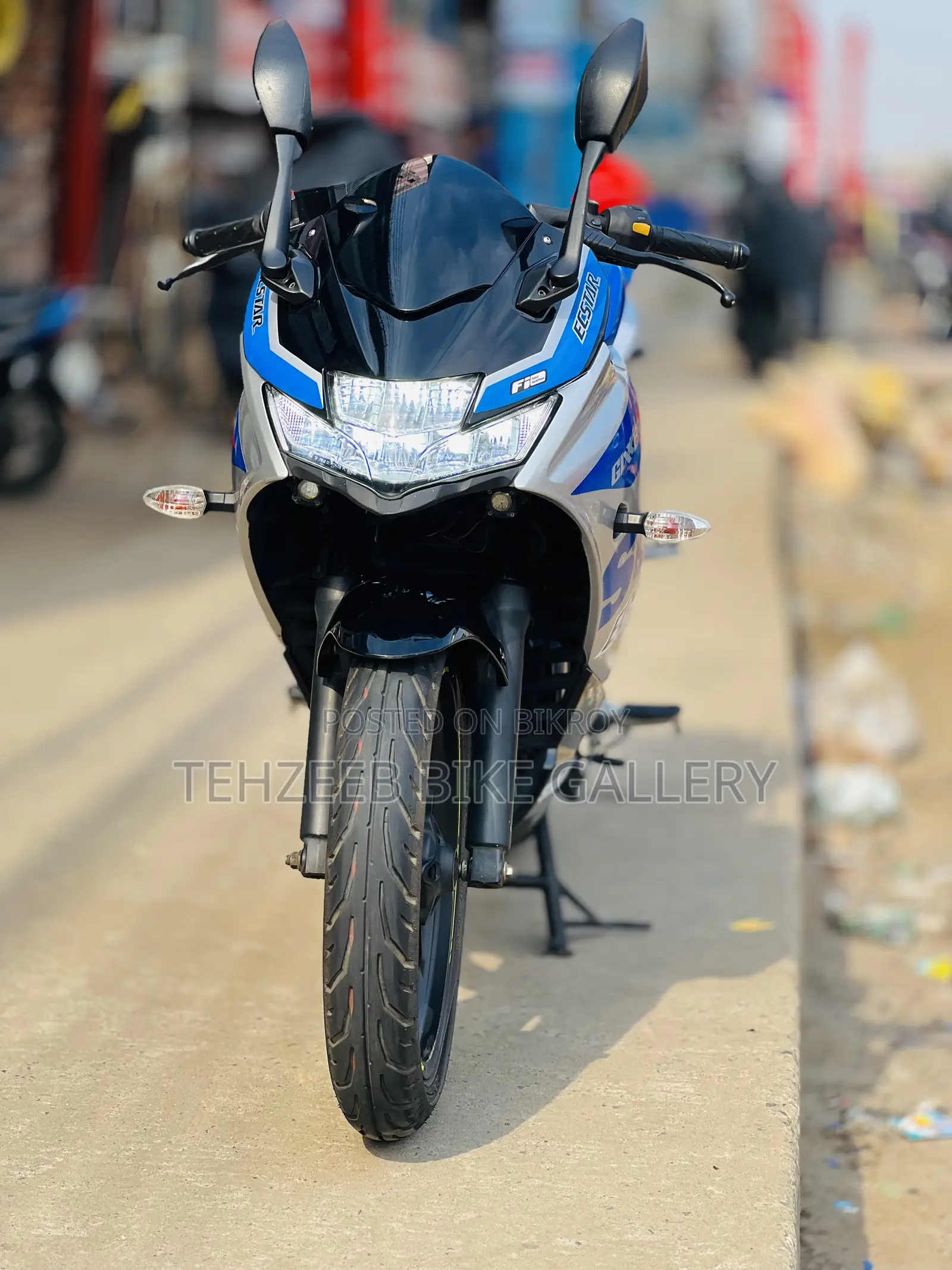 Suzuki Gixxer SF FI 2023 Blue