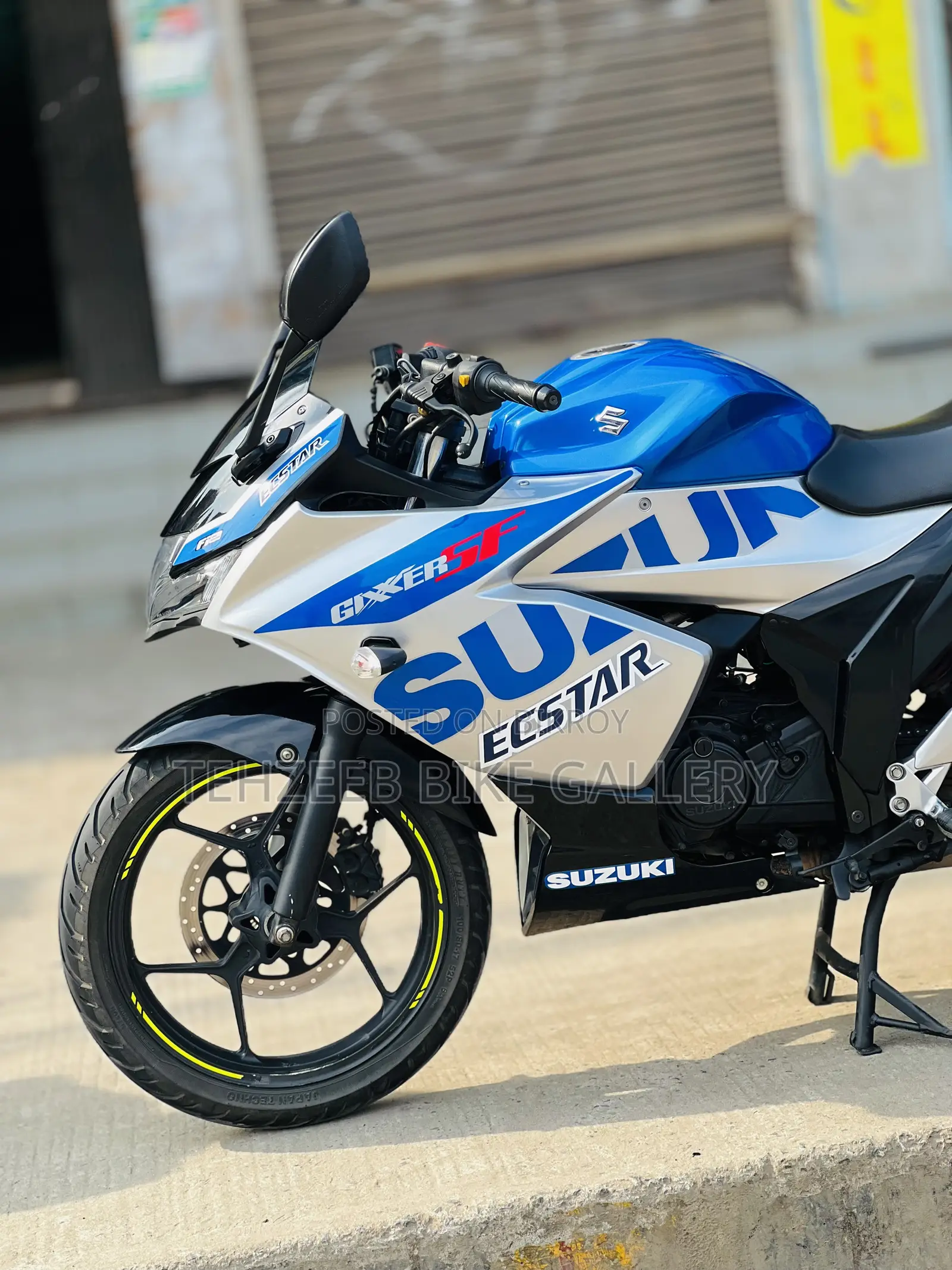 Suzuki Gixxer SF FI 2023 Blue