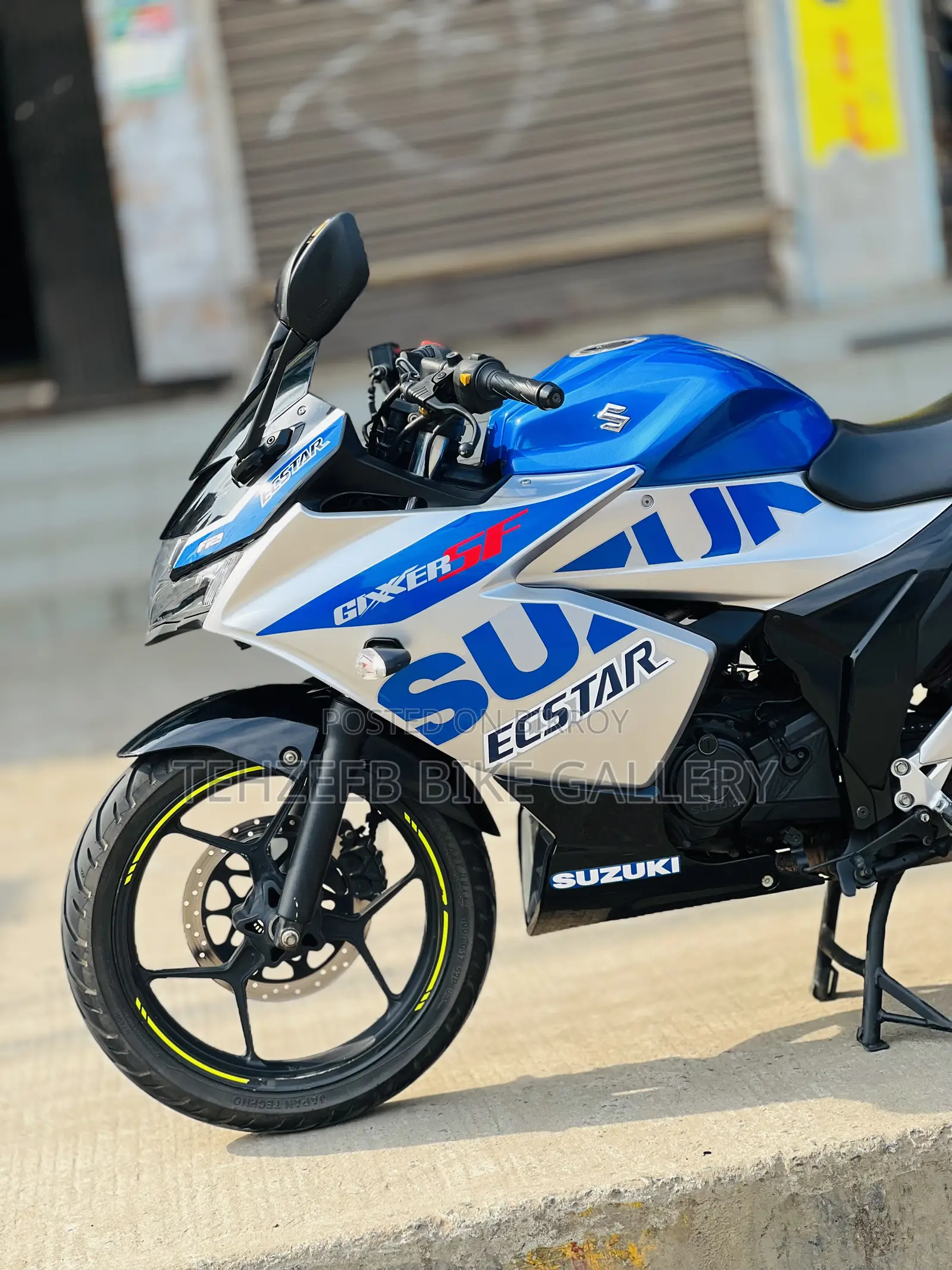 Suzuki Gixxer SF FI 2023 Blue