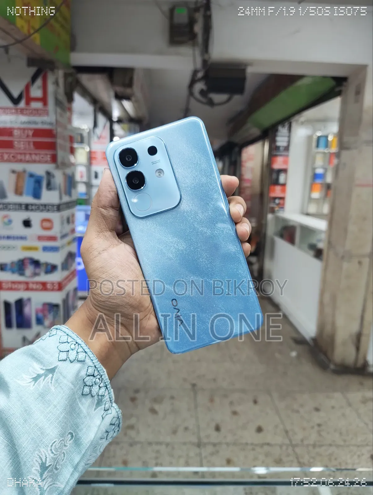 Vivo T4x 128 GB Blue