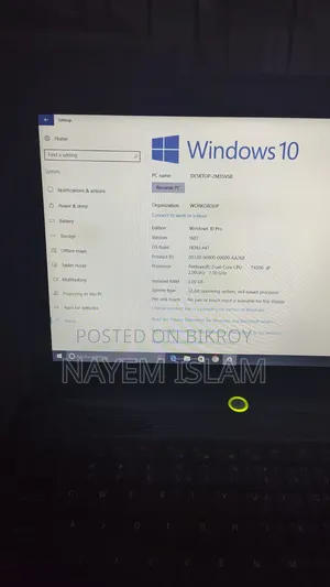 Laptop Acer Aspire 7730 3GB Intel Pentium HDD+SSD 320GB