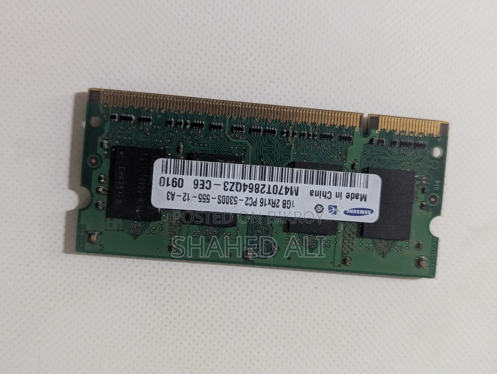 Laptop DDR2 RAM 1GB 512MB