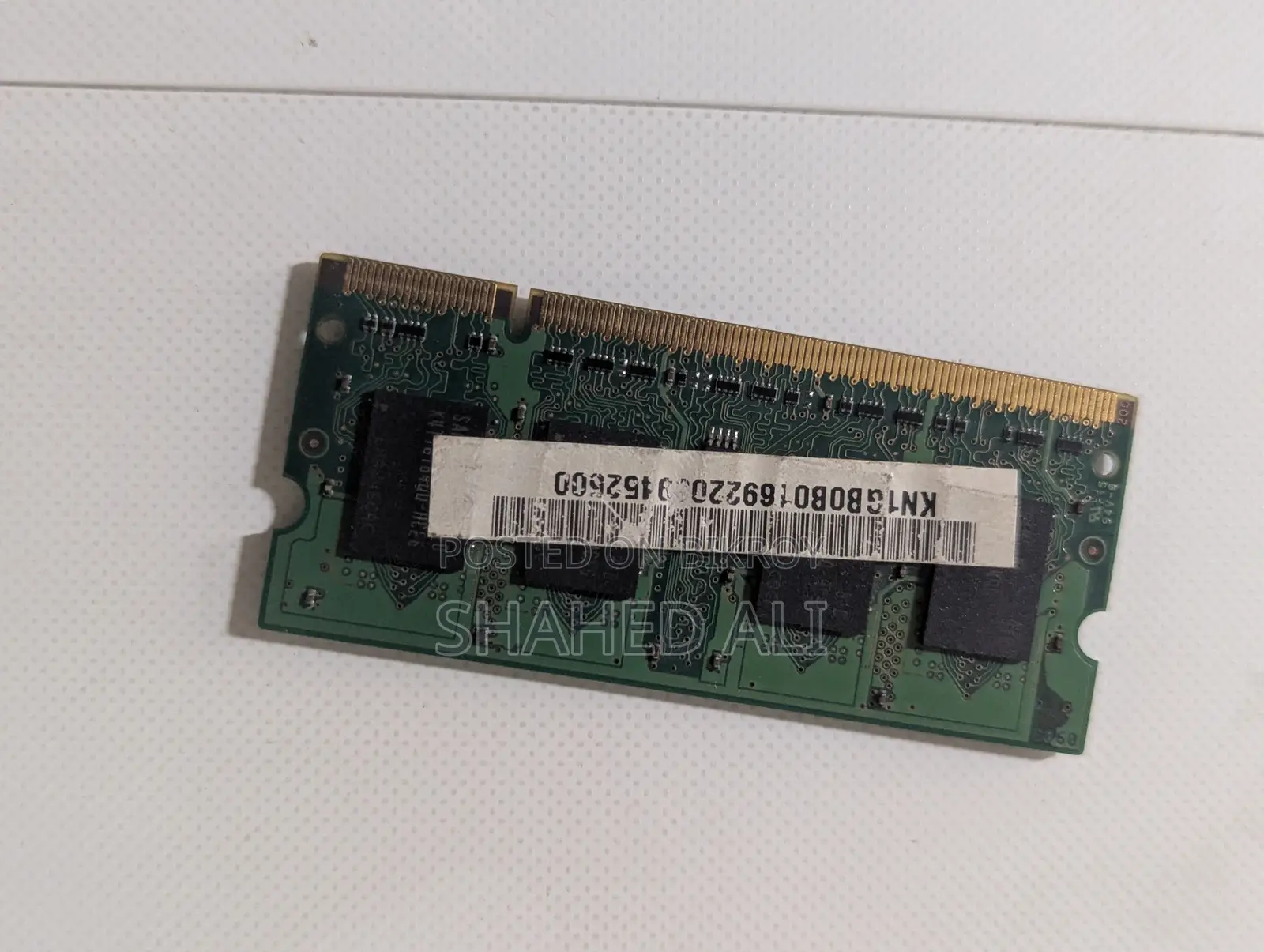 Laptop DDR2 RAM 1GB 512MB
