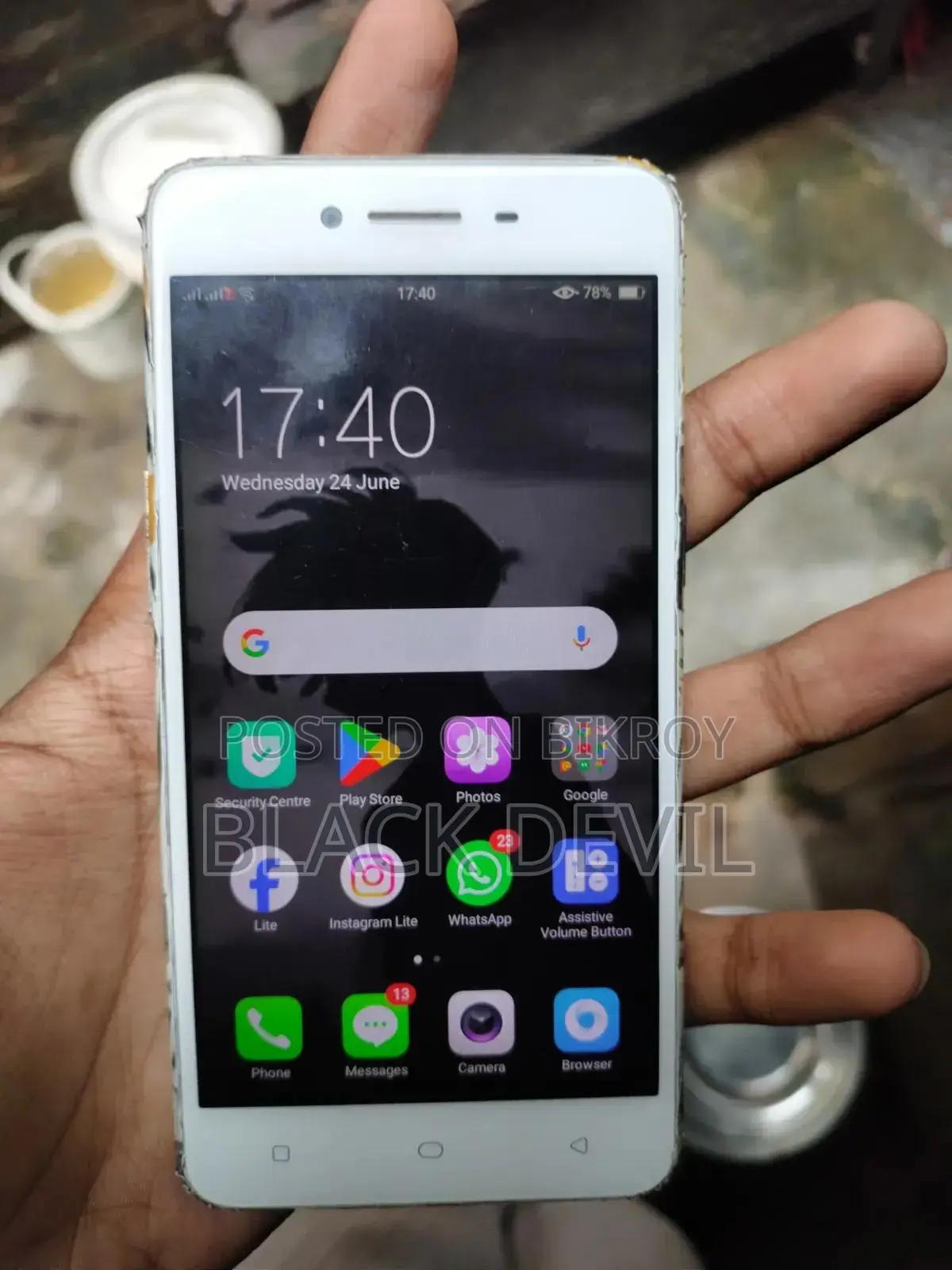 Oppo A37 16 GB White
