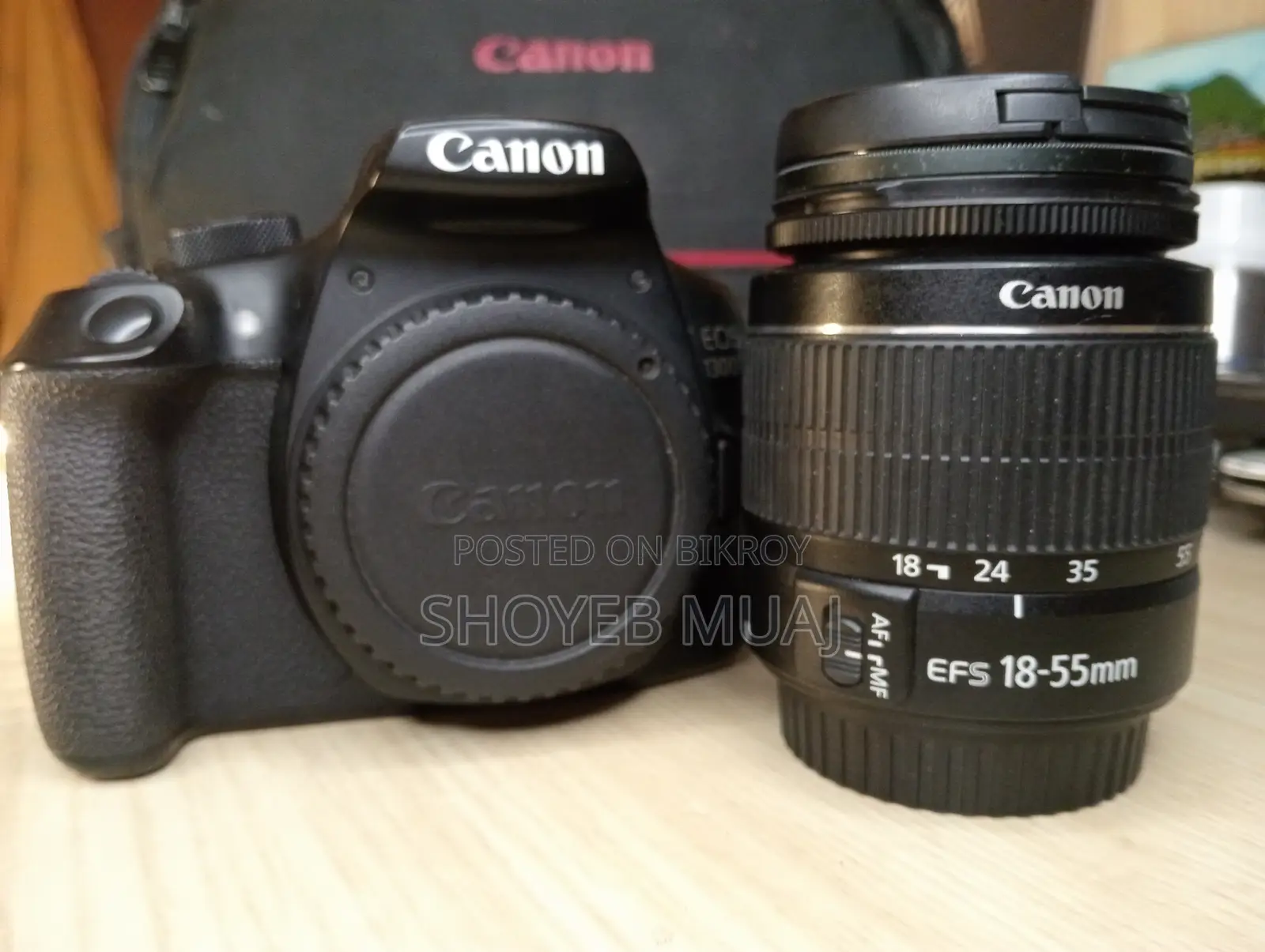 Canon EOS 1300D With 18-55mm Kit Lens & Full Accessories