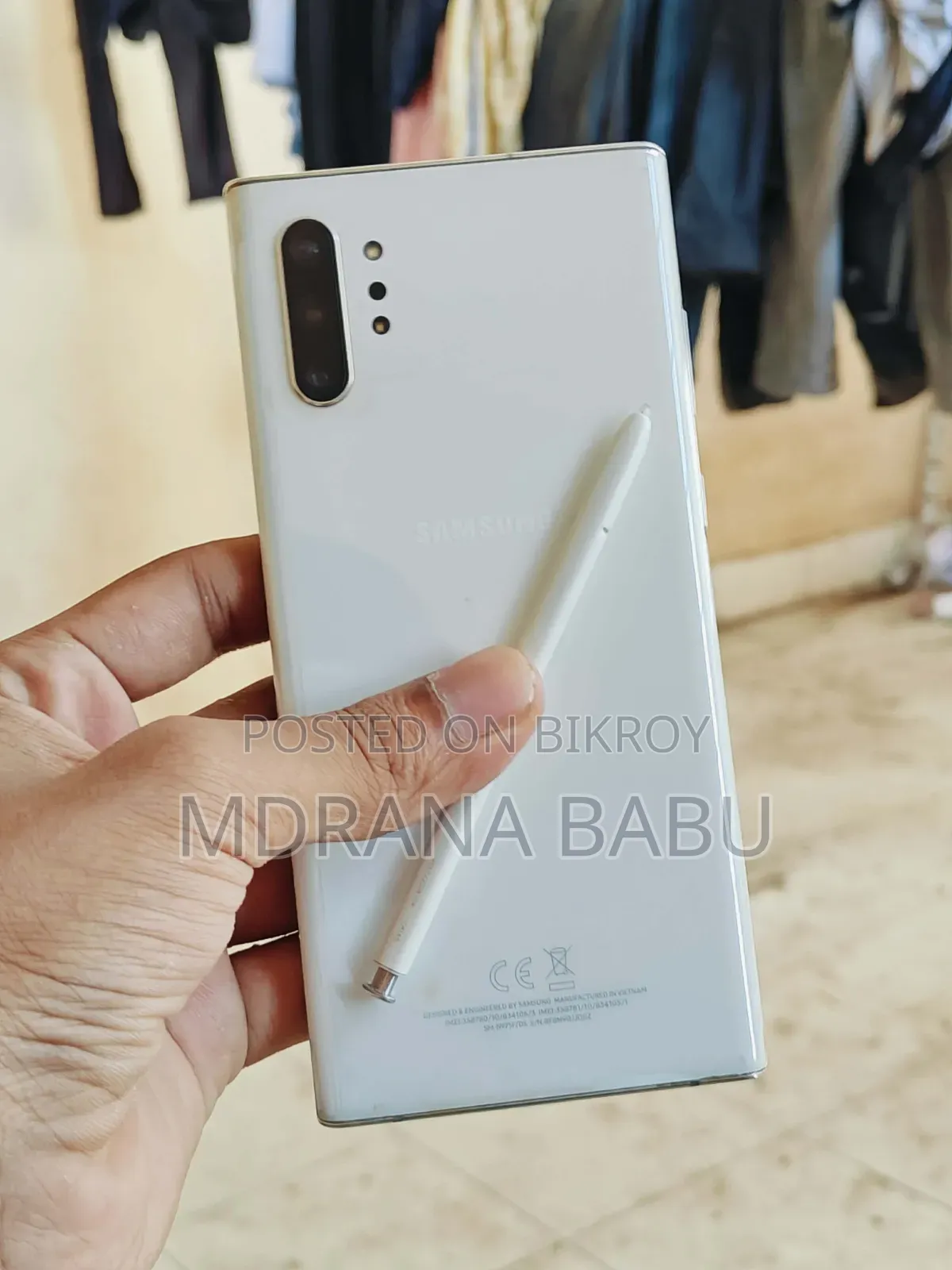 Samsung Galaxy Note 10 Plus 256 GB White
