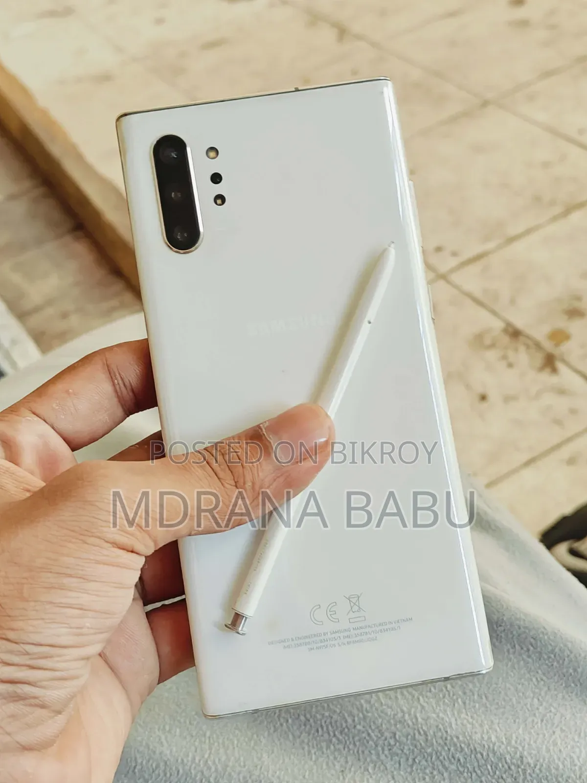 Samsung Galaxy Note 10 Plus 256 GB White