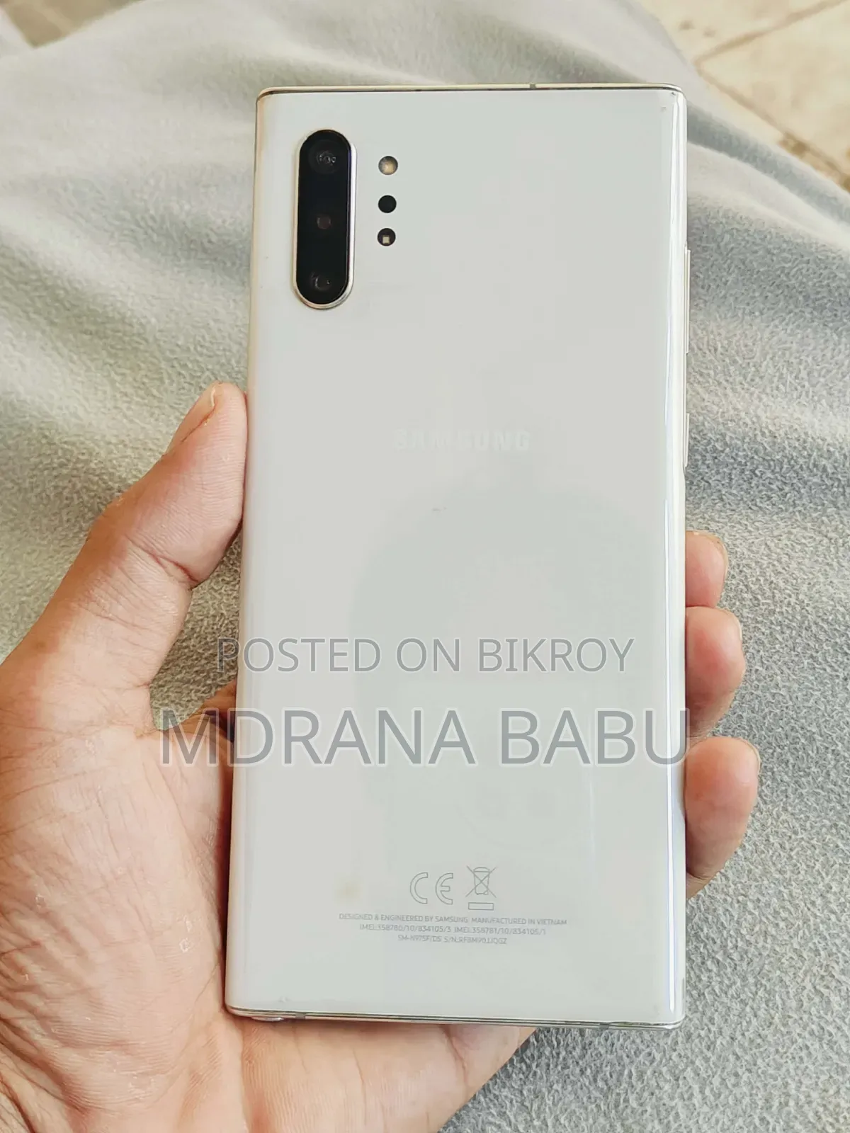 Samsung Galaxy Note 10 Plus 256 GB White