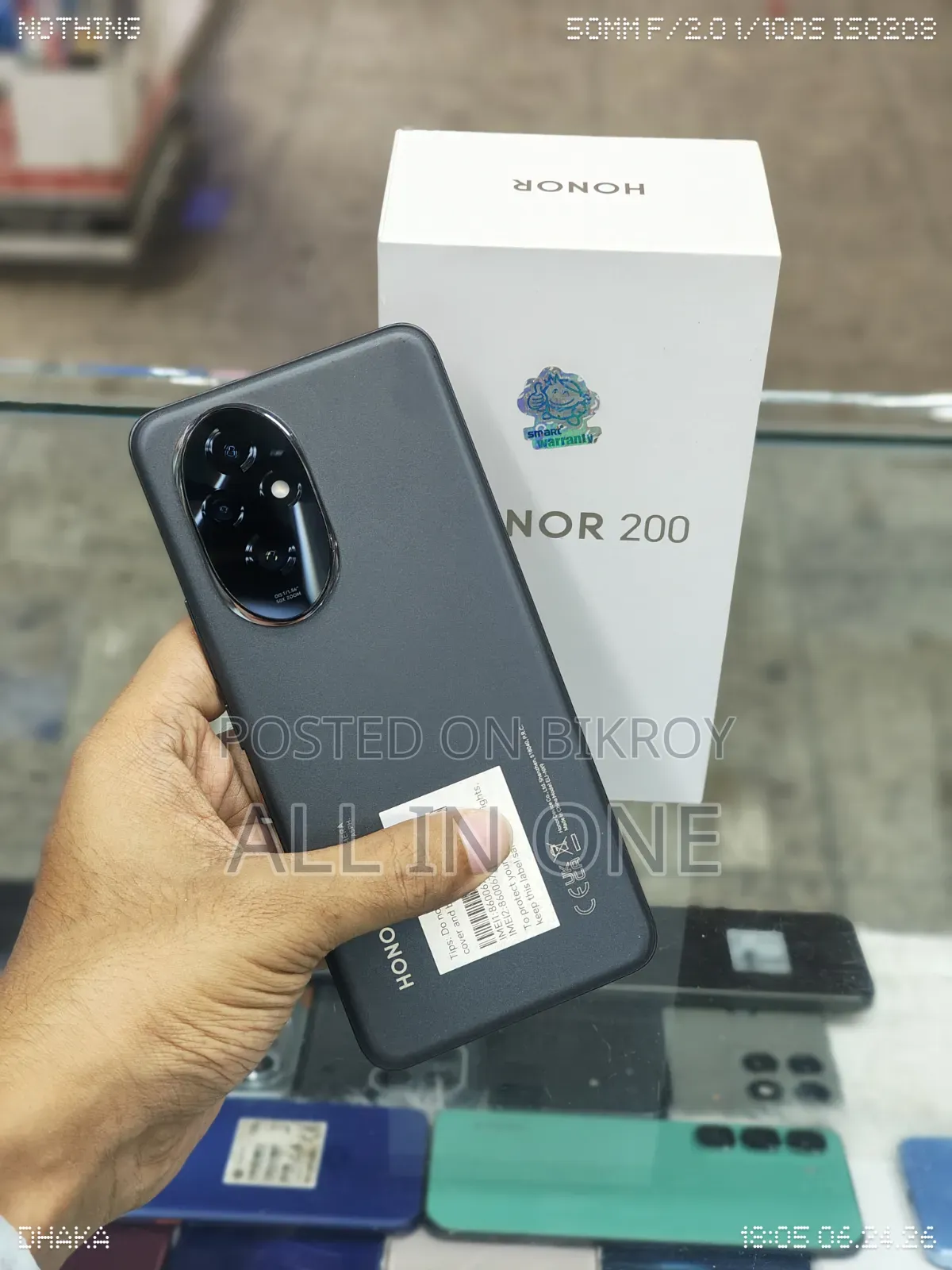 Honor 200 256 GB Black