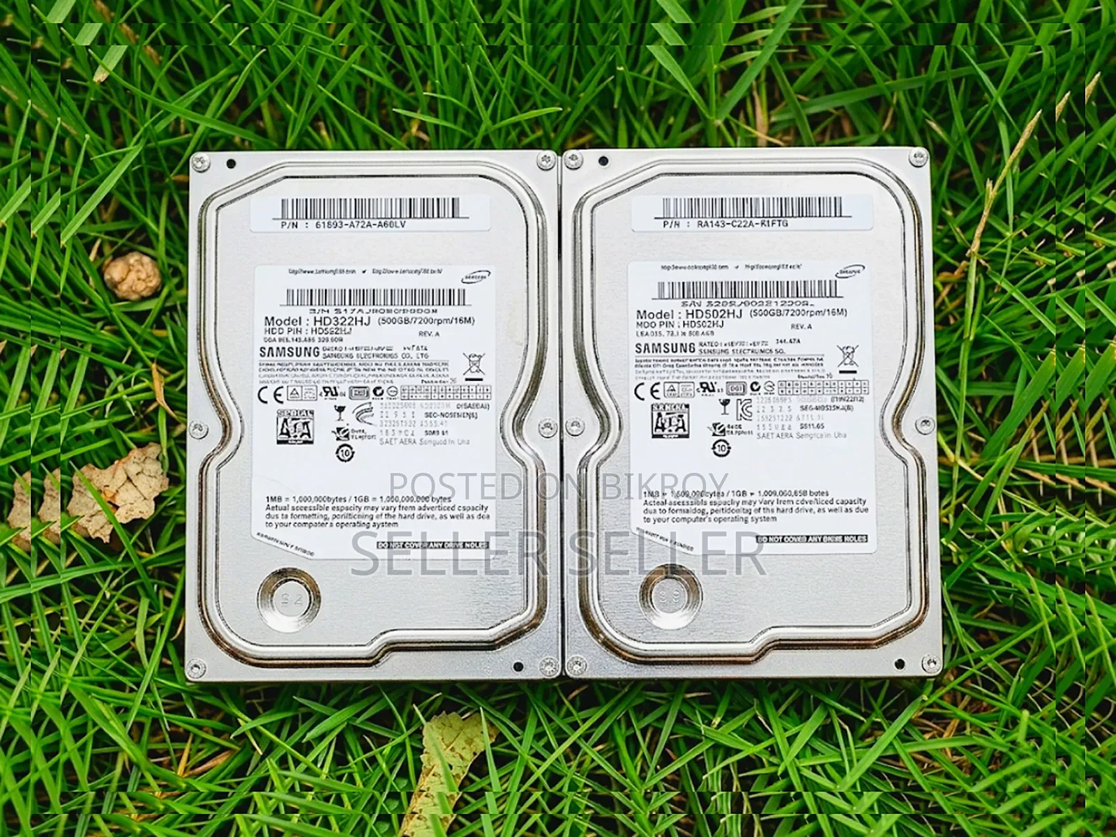 2 Samsung Hard Disks